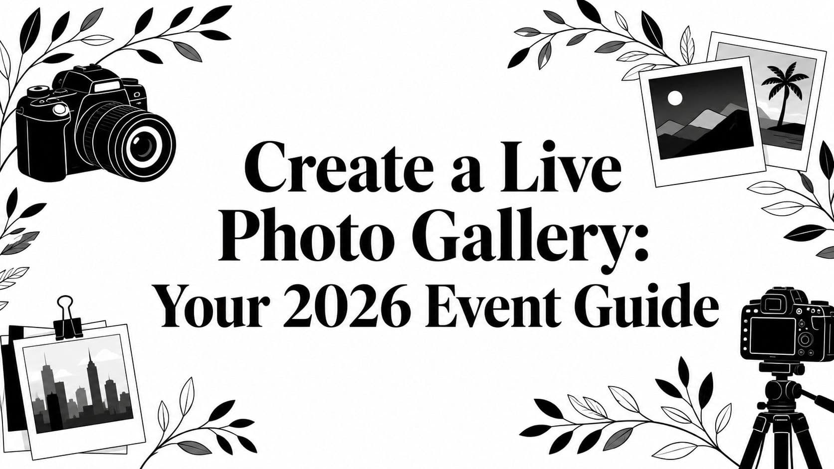 Create a Live Photo Gallery: Your 2026 Event Guide